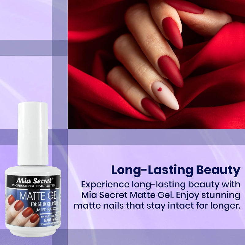 Mia Secret - Matte Top Coat 0.5 oz