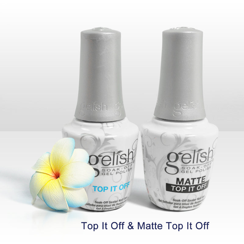 Gelish - Gloss Top + Matte Top It Off DUO 0.5 fl oz