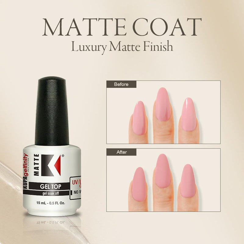 Kupa - GelFinity Matte Coat 0.5 oz