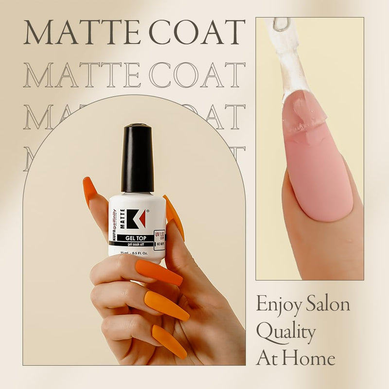 Kupa - GelFinity Matte Coat 0.5 oz