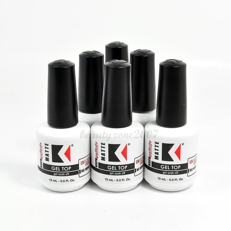 Kupa Gelfinity - Matte Top Coat 0.5oz (6 Pack)