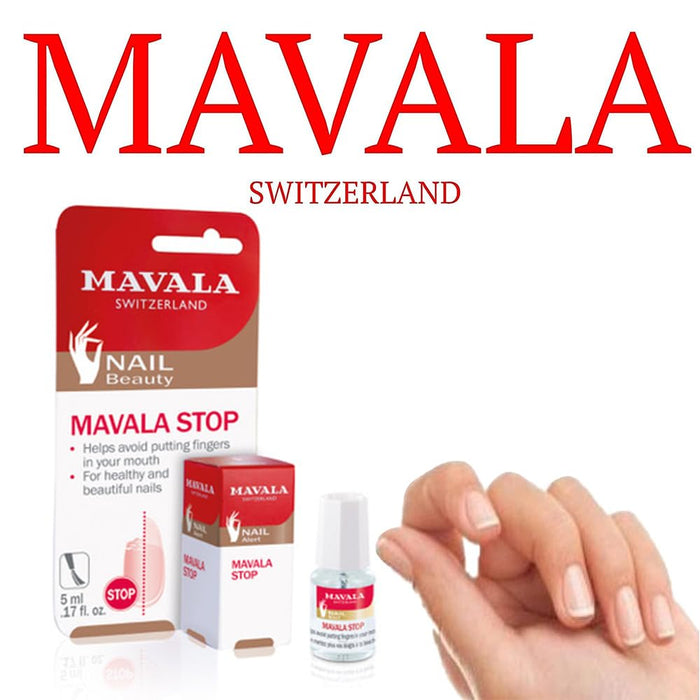 Mavala - Stop Deterrent Nail Treatment | to Help Stop Putting 0.17 oz