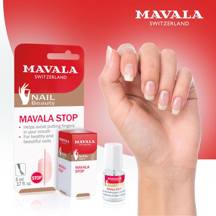 Mavala - Stop Deterrent Nail Treatment | to Help Stop Putting 0.17 oz