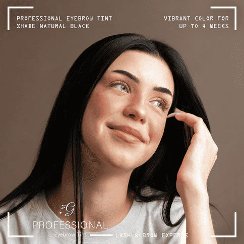Godefroy Professional - Eyebrow Tint Kit - Medium Brown 20 Apps (2 Pack)