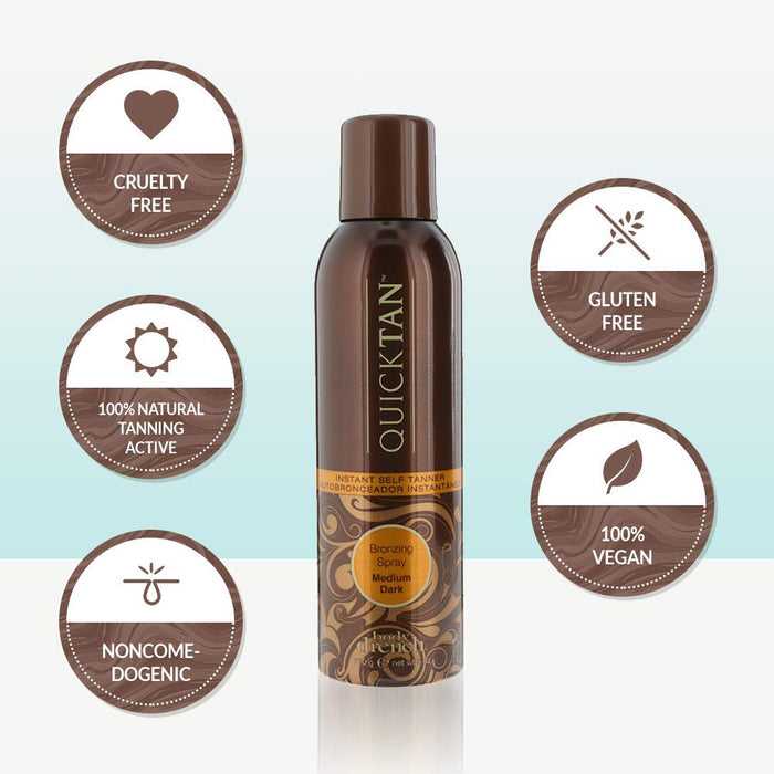 Body Drench - Quick Tan Bronzing Spray Medium/Dark Tan 6 oz (2 Pack)