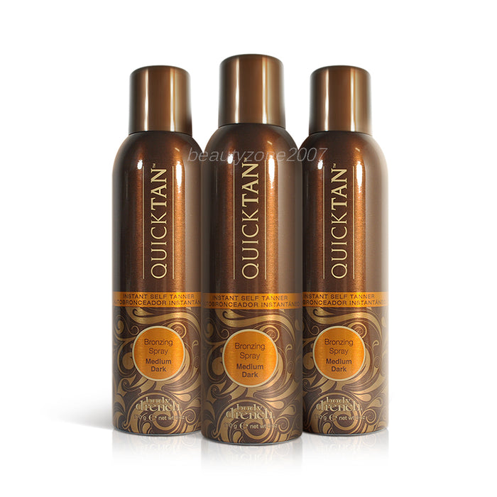 Body Drench - Quick Tan Bronzing Spray Medium/Dark Tan 6 oz (3 Pack)