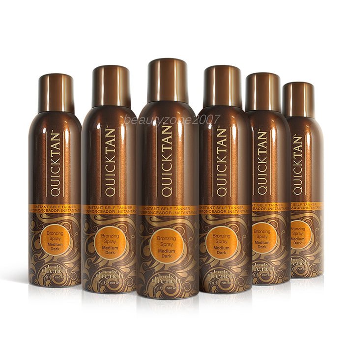 Body Drench - Quick Tan Bronzing Spray Medium/Dark Tan 6 oz (6 Pack)