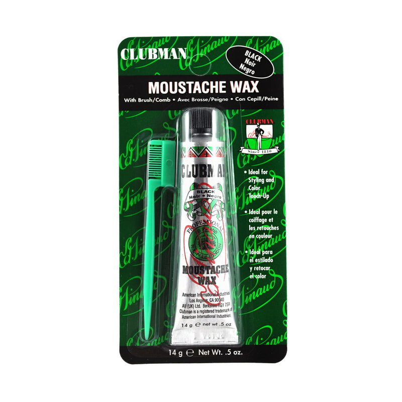Clubman Pinaud - Cera para bigote - Negra
