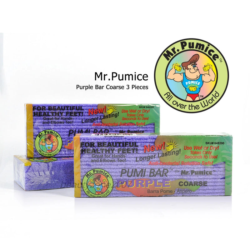 Mr. Pumice - Purple Coarse (3 pcs)