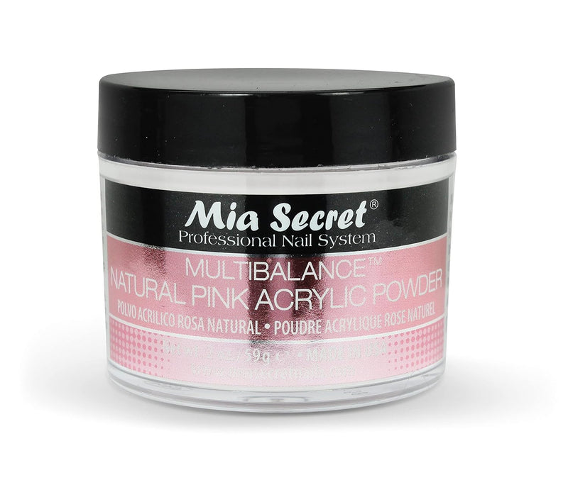 Mia Secret Acrylic Powder - Multibalance Natural Pink 2 oz
