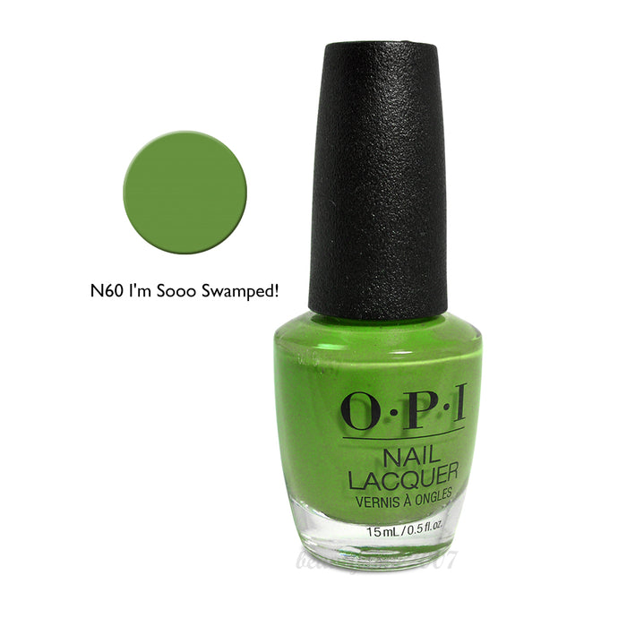 OPI Nail Lacquer N60 I'm Sooo Swamped! 0.5oz