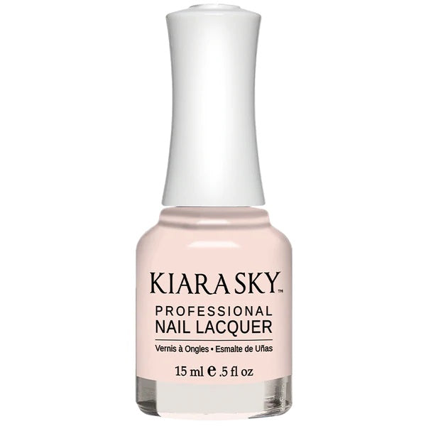 Kiara Sky Nail Polish N646 Peaches and Cream