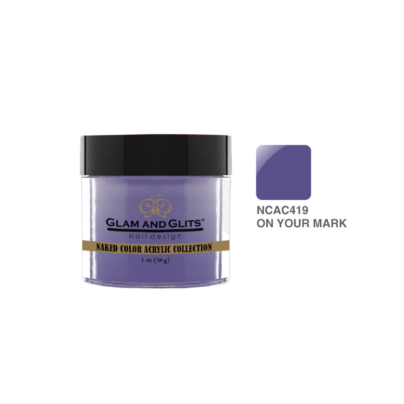 Glam & Glits - Color Acrylic Powder - 419 On York Mark 1 oz