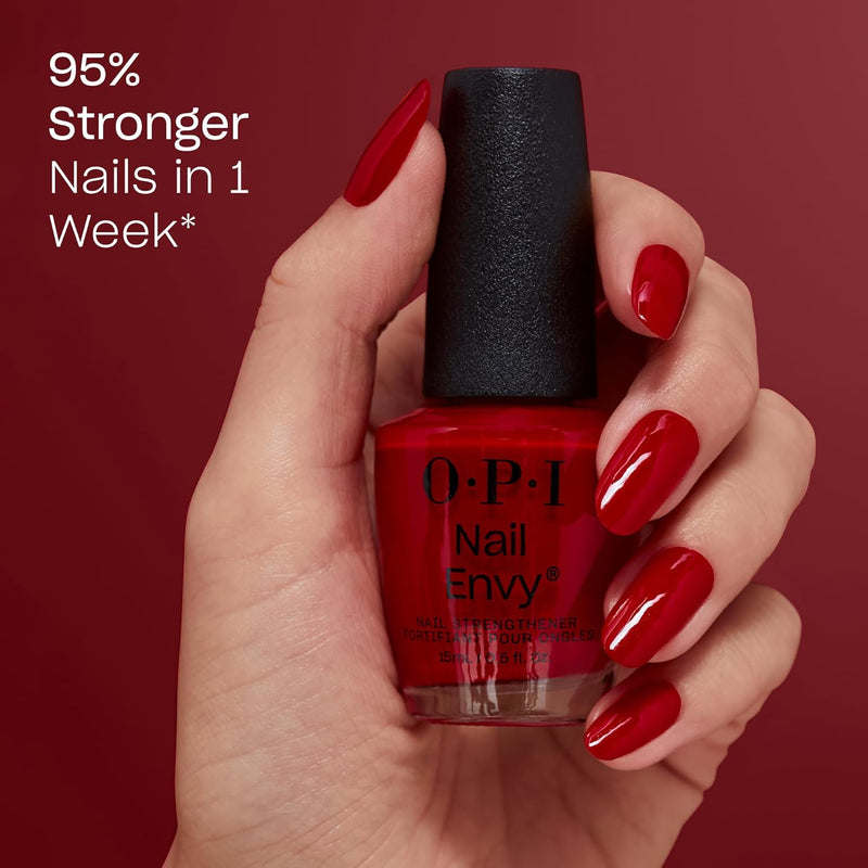 Esmalte de uñas OPI Nail Envy con Tri-Flex - Rojo Manzana Grande 0.5 oz #NT225