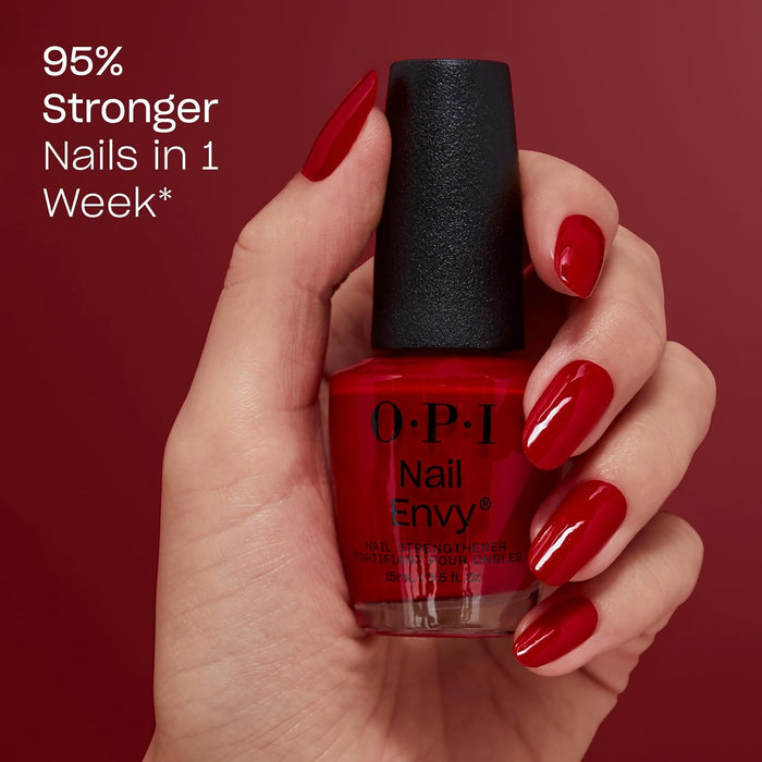 OPI Nail Envy with Tri-Flex - Big Apple Red 0.5 oz #NT225