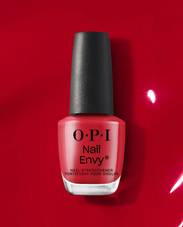 Esmalte de uñas OPI Nail Envy con Tri-Flex - Rojo Manzana Grande 0.5 oz #NT225