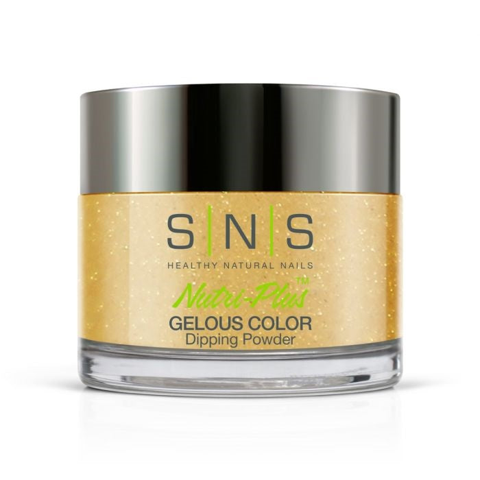 SNS Dip Powder NV20 Golden Swaths 1 oz SNS professional dipping powder