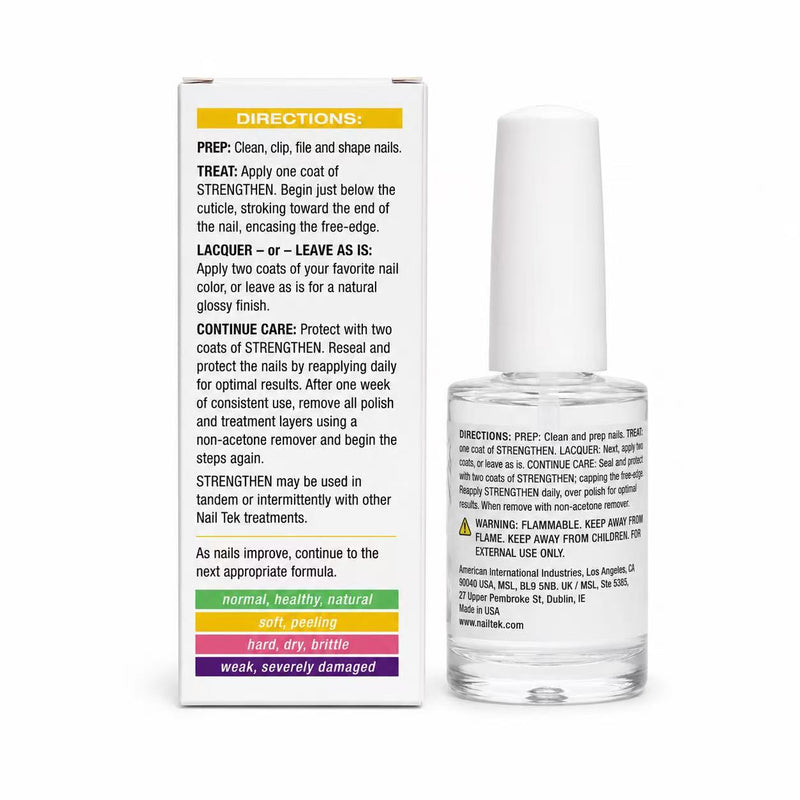Nail Tek - Formula 2 Nail Strengthener 0.5 fl oz (2 Pack)