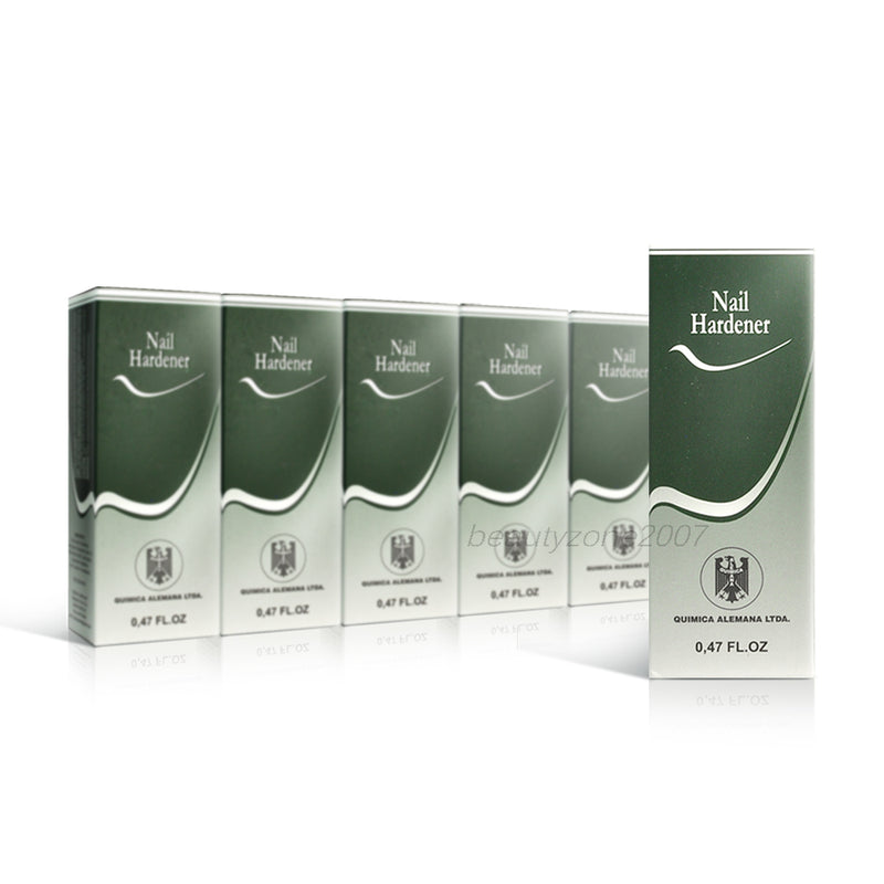 Quimica Alemana - Nail Hardener (Old Formula Milky White) 0.47 fl oz (12 Pack)