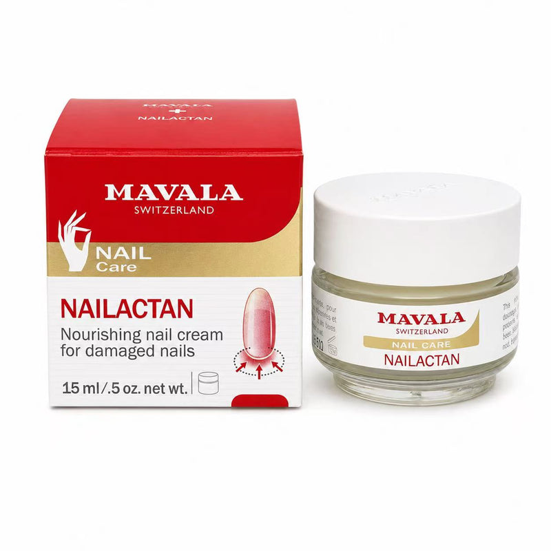 Mavala - Nailactan Nail Cream - for Damaged Nails (Jar) 0.5 oz