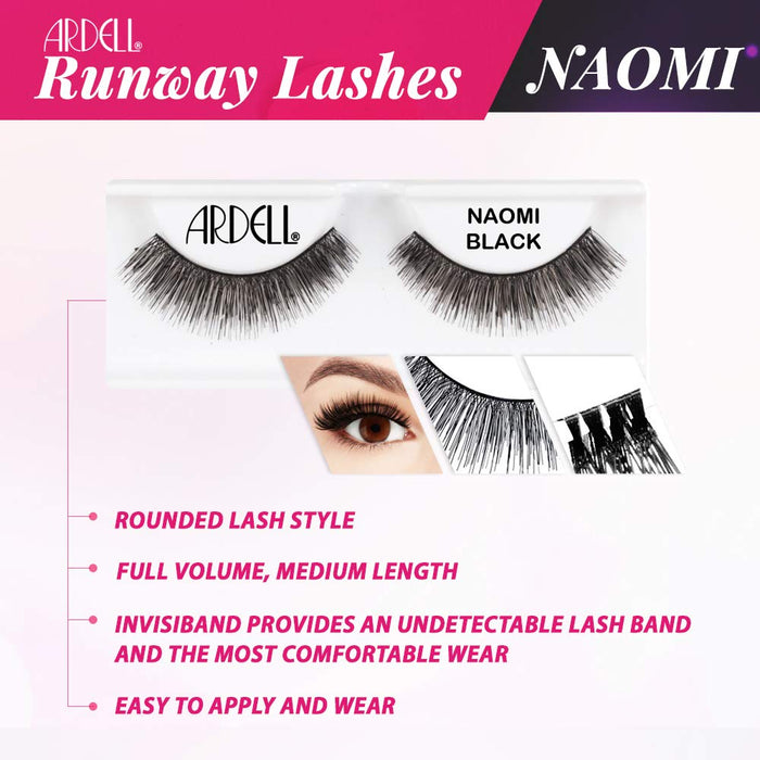 Ardell - Strip Lashes - Naomi (4 Pack)