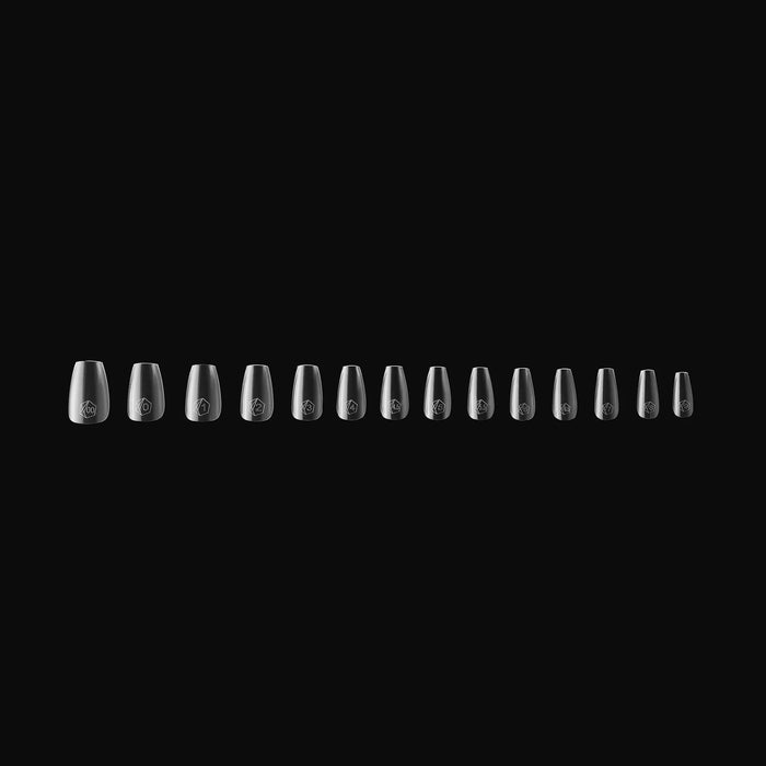 Apres - Gel-X Tips - Natural Coffin Short (600 Pcs)