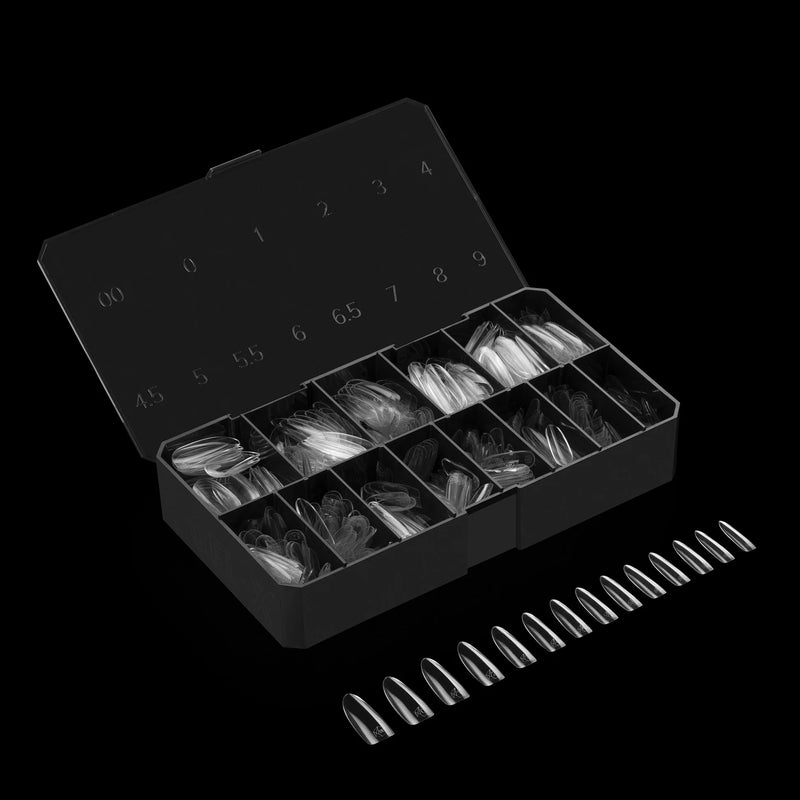 Apres - Gel-X Tips - Natural Round Long (600 Pcs)