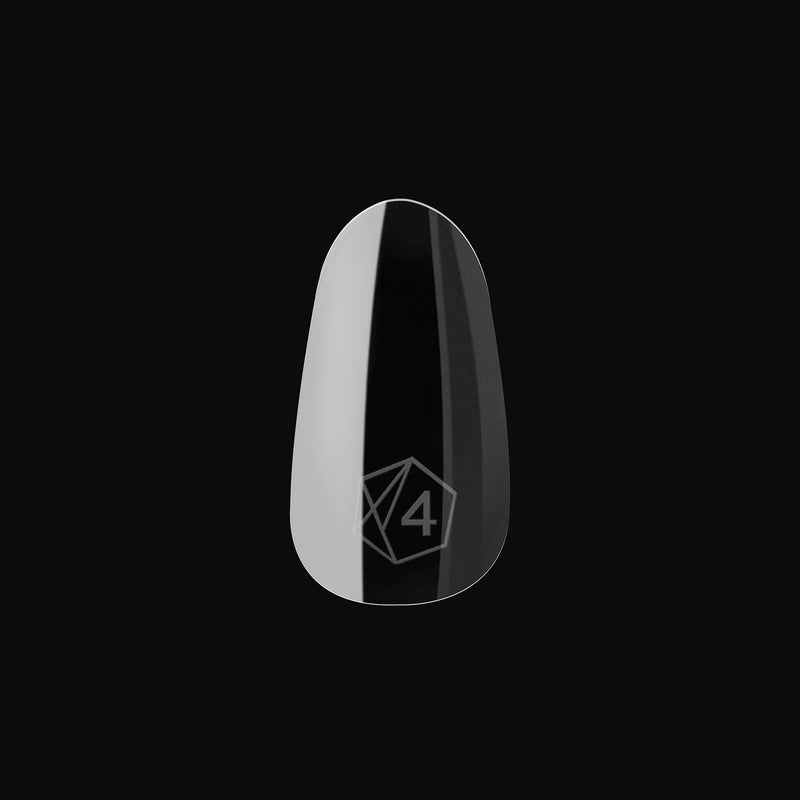 Apres - Gel-X Tips - Natural Redonda Corta (600 unidades)