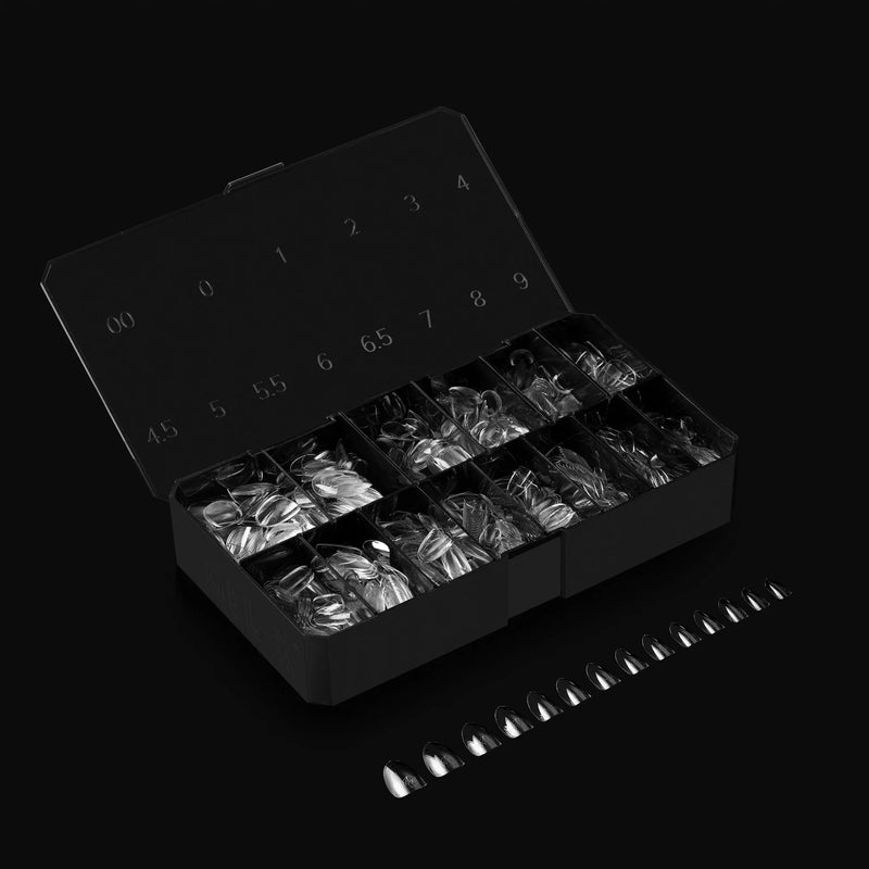 Apres - Gel-X Tips - Natural Round X-Short (600 Pcs)