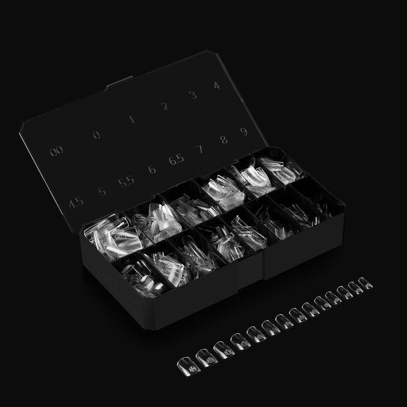 Apres - Gel-X Tips - Natural Square Short (600 Pcs)