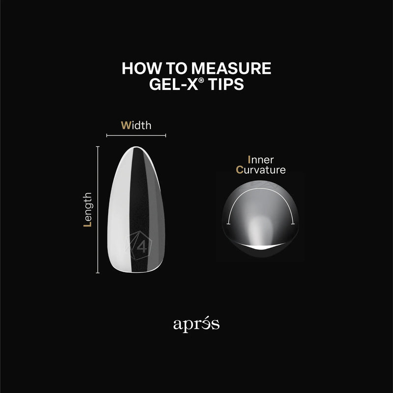 Apres - Gel-X Tips - Natural Square Short (600 Pcs)