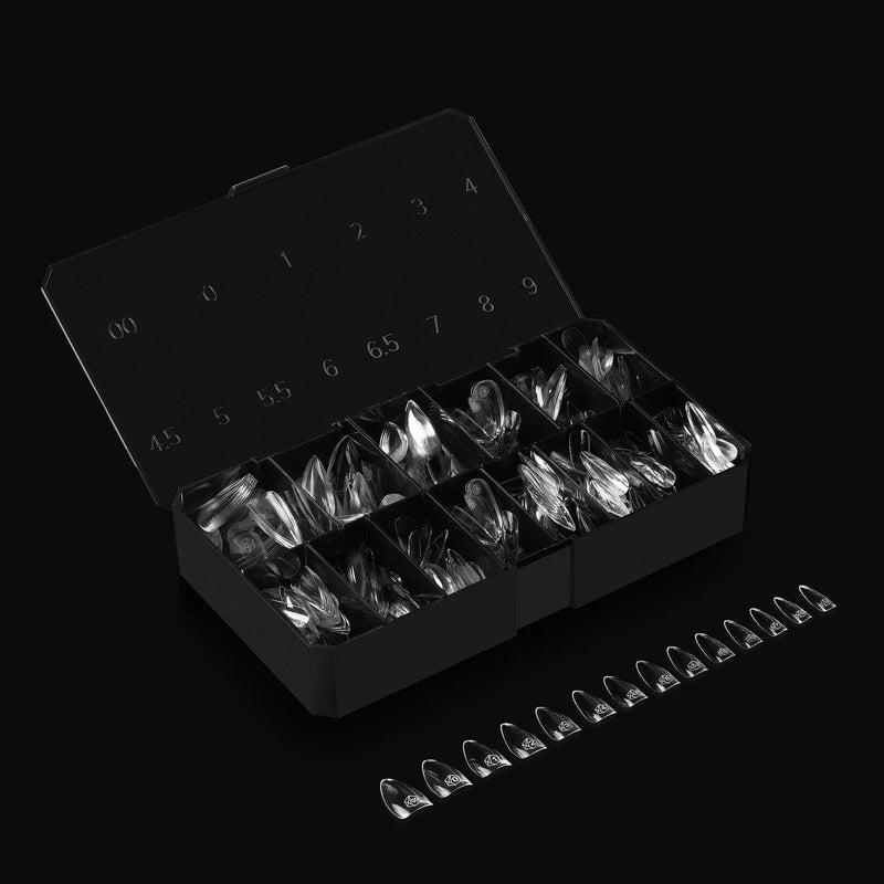 Apres - Gel-X Tips - Natural Stiletto Short (600 Pcs)