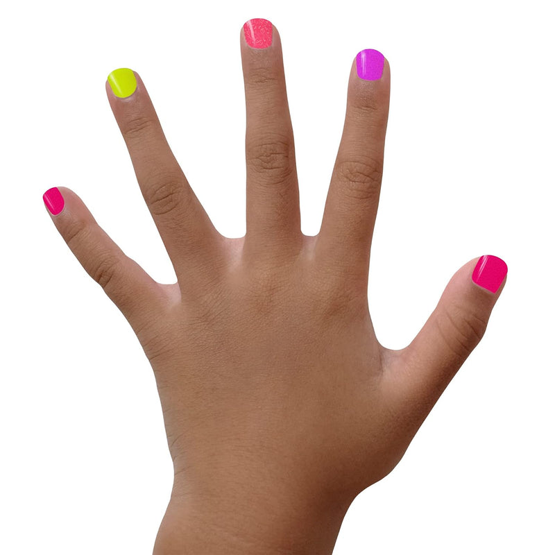 Piggy Paint | 100% Non-Toxic Girls Nail Polish (4 Polish Gift Set) - Neon