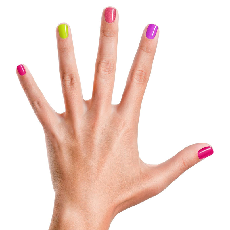 Piggy Paint | 100% Non-Toxic Girls Nail Polish (4 Polish Gift Set) - Neon