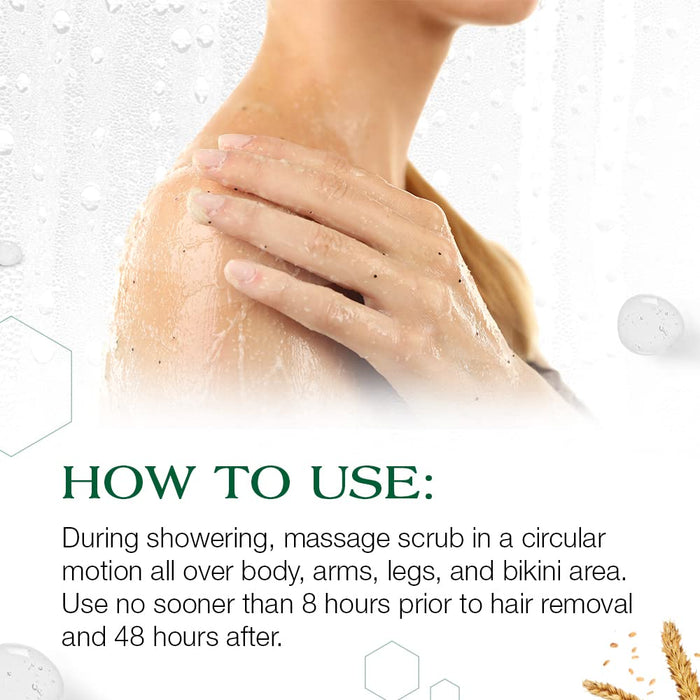 GiGi - No Bump Body Scrub for Ingrown Hair & Razor Burns 6oz
