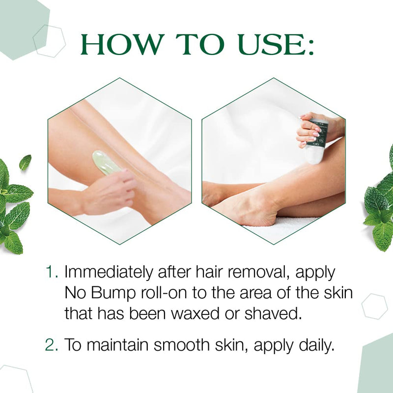 GiGi - No Bump Roll-on Ingrown Hair Treatment 2 oz (2 Pack)