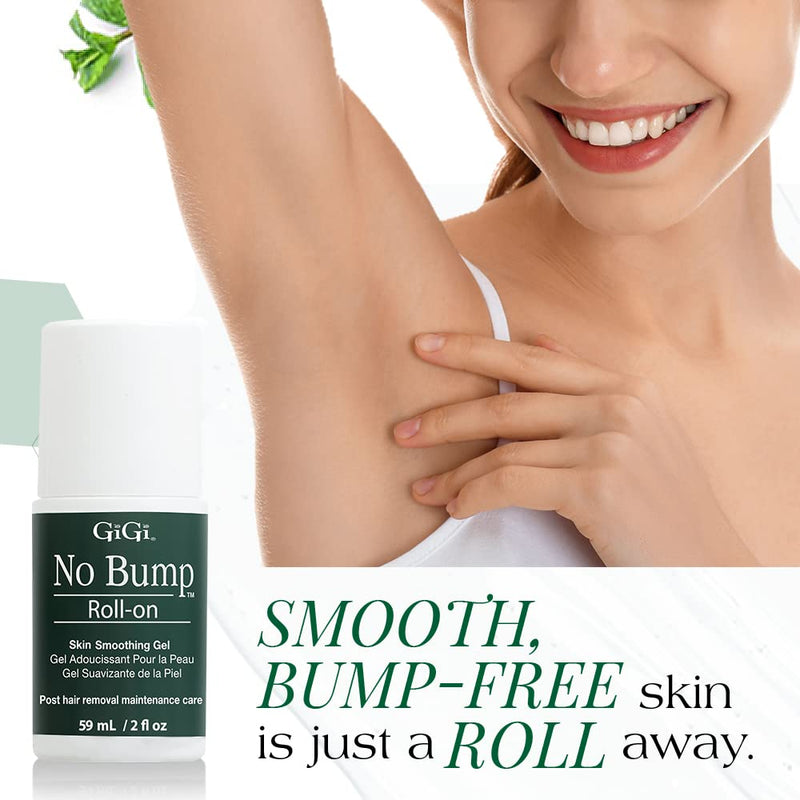 GiGi - No Bump Roll-on Ingrown Hair Treatment 2 oz (2 Pack)