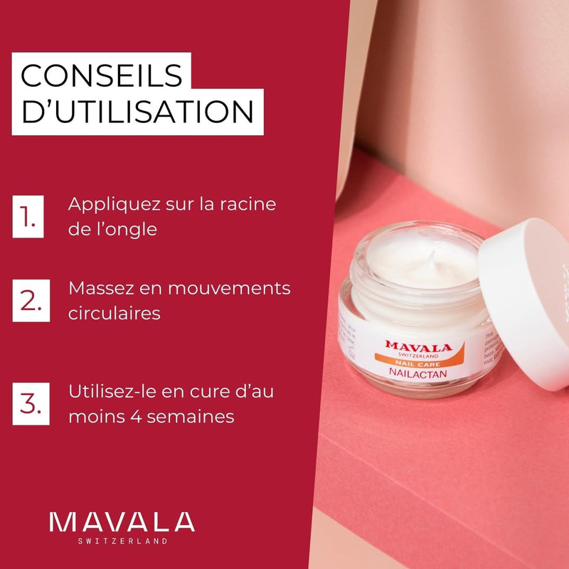 Mavala - Nailactan Nail Cream for Damaged Nails (Jar) 0.5 fl oz