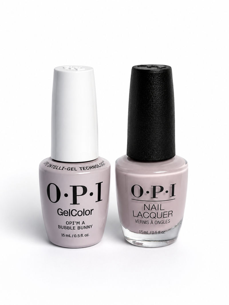 OPI Duo Gel & Nail Lacquer S061 OPI'm a Bubble Bunny 0.5 floz