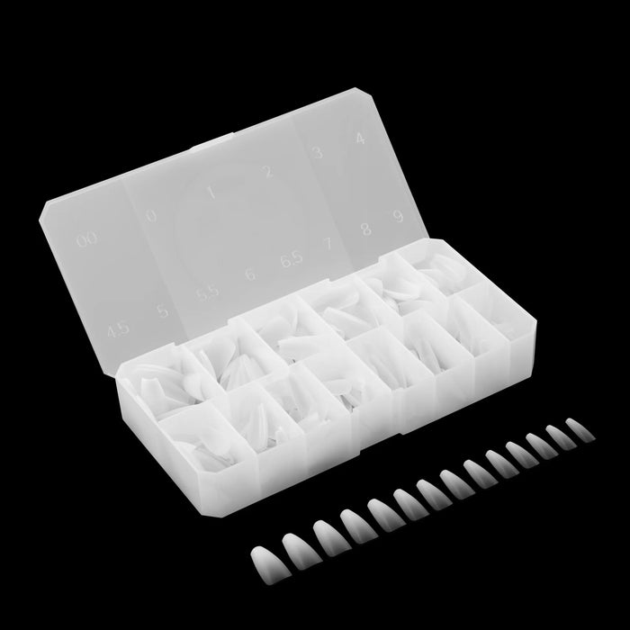 Aprés Gel-X Ombre Natural Coffin Medium (Box of 210 Tips)