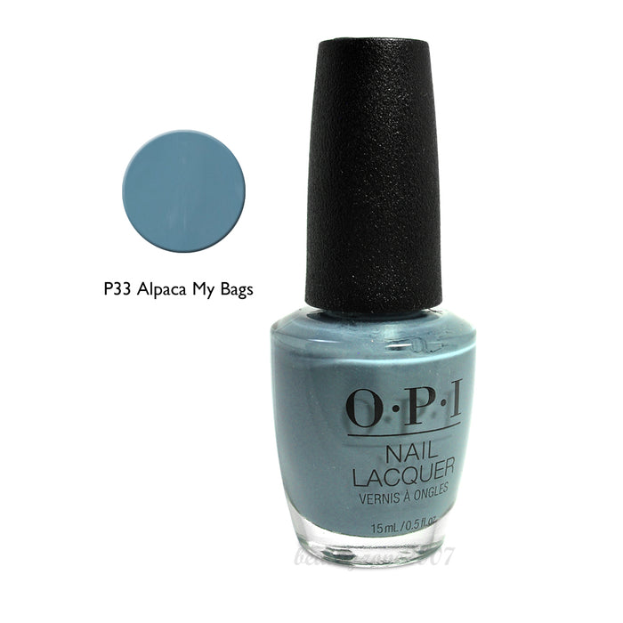 OPI Nail Lacquer P33 Alpaca My Bags 0.5oz