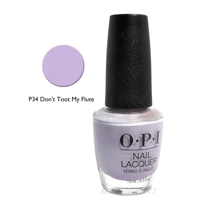 OPI Nail Lacquer P34 Don't Toot My Flute 0.5oz