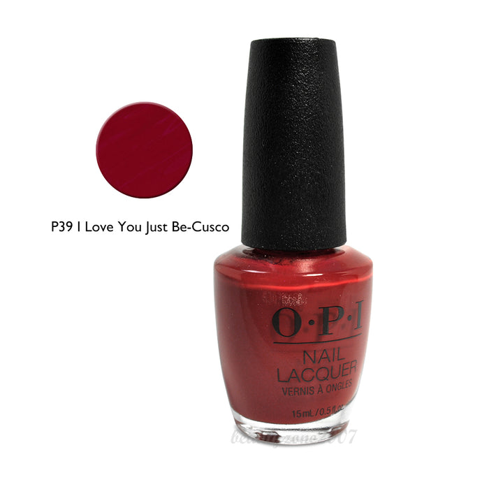 OPI Nail Lacquer P39 I Love You Just Be-Cusco