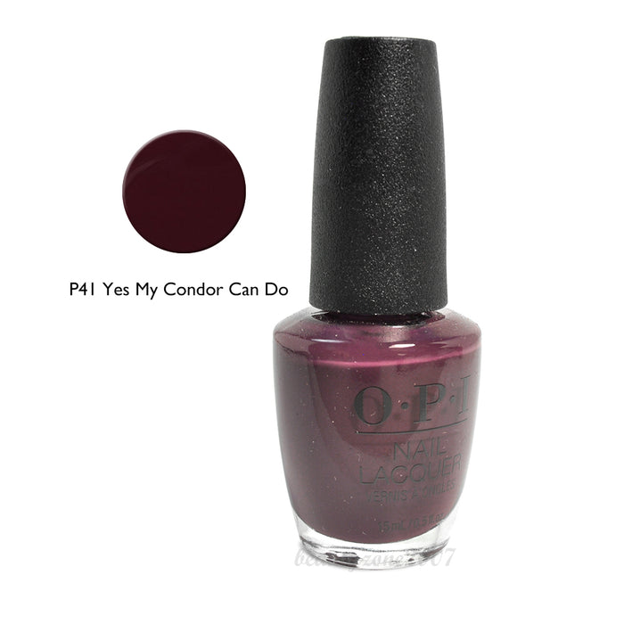 OPI Nail Lacquer P41 Yes My Condor Can-Do! 0.5oz