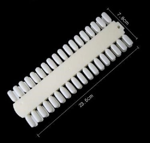 Expositor rectangular de esmaltes de doble cara con 72 puntas | Natural