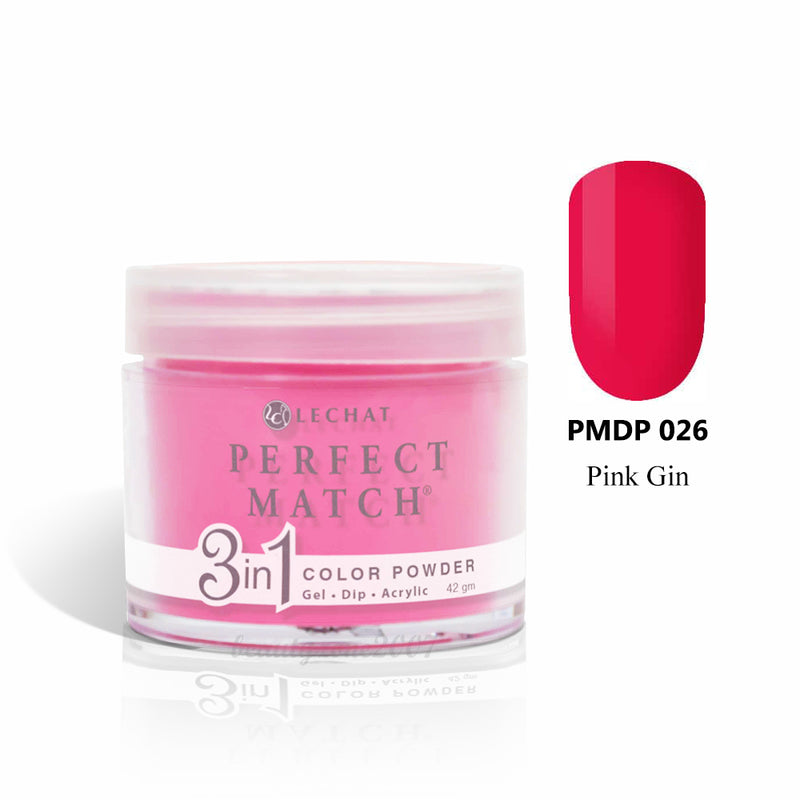 LeChat Perfect Match 3-in-1 Powder - PMDP026 Pink Gin 42 g / 1.48 oz