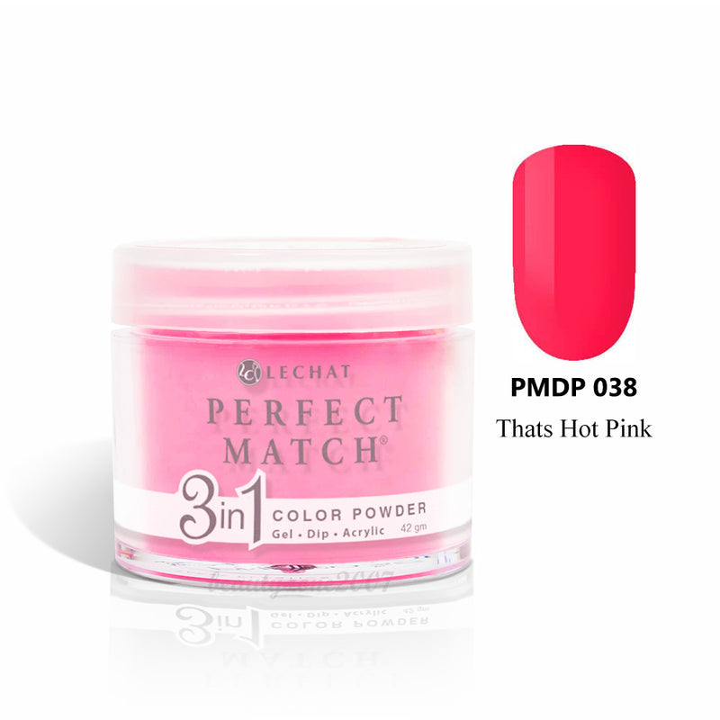 LeChat Perfect Match 3-in-1 Powder - PMDP038 That's Hot Pink 42 g / 1.48 oz