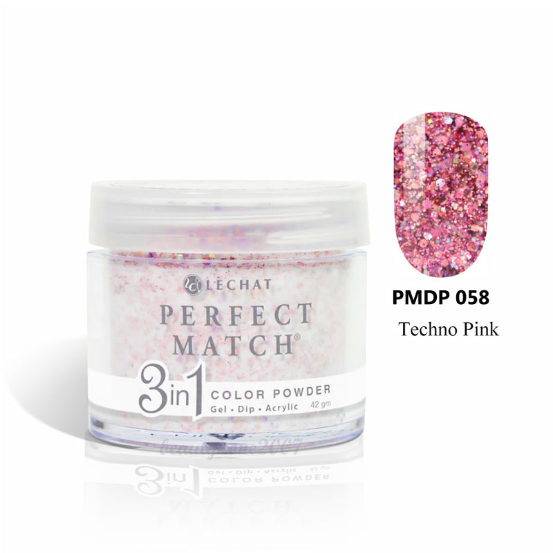 LeChat Perfect Match 3-in-1 Powder - PMDP058 Techno Pink Beat 42 g / 1.48 oz