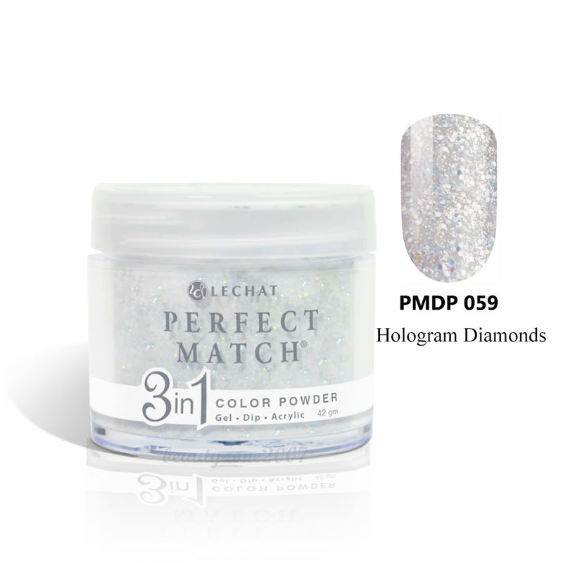 LeChat Perfect Match 3-in-1 Powder - PMDP059 Hologram Diamond 42 g / 1.48 oz