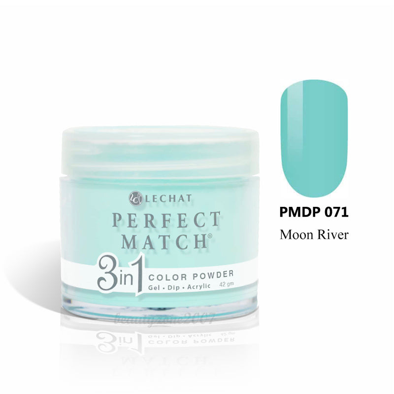 Polvo LeChat Perfect Match 3 en 1 - PMDP071 Moon River 42 g / 1.48 oz
